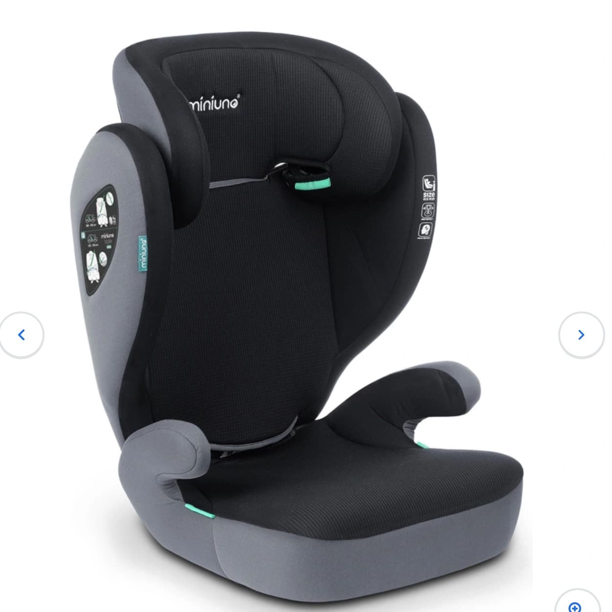 miniuno Tripiie i-Size R129 Kemerli Yüksek Sırtlı Yükseltici Koltuk - 2