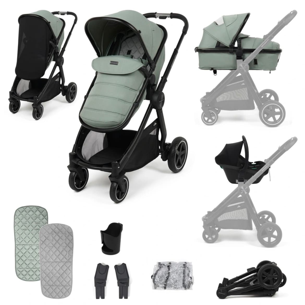 Panorama XTi by Babylo 2-in-1 Travel System