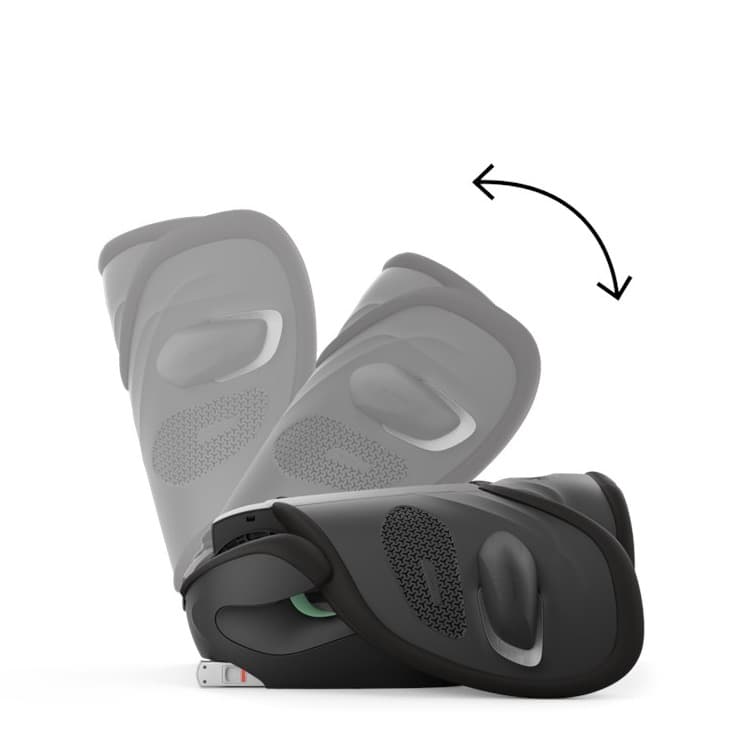 Asiento infantil Cybex Solution G2 i-Fix Plus 100-150 cm Gold Moon Black (3-12 años) - 1