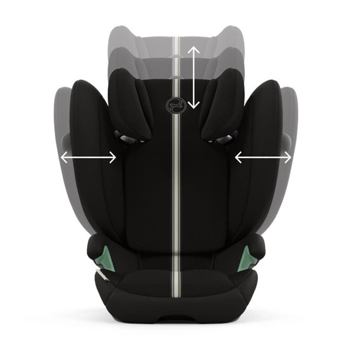 Asiento infantil Cybex Solution G2 i-Fix Plus 100-150 cm Gold Moon Black (3-12 años) - 2