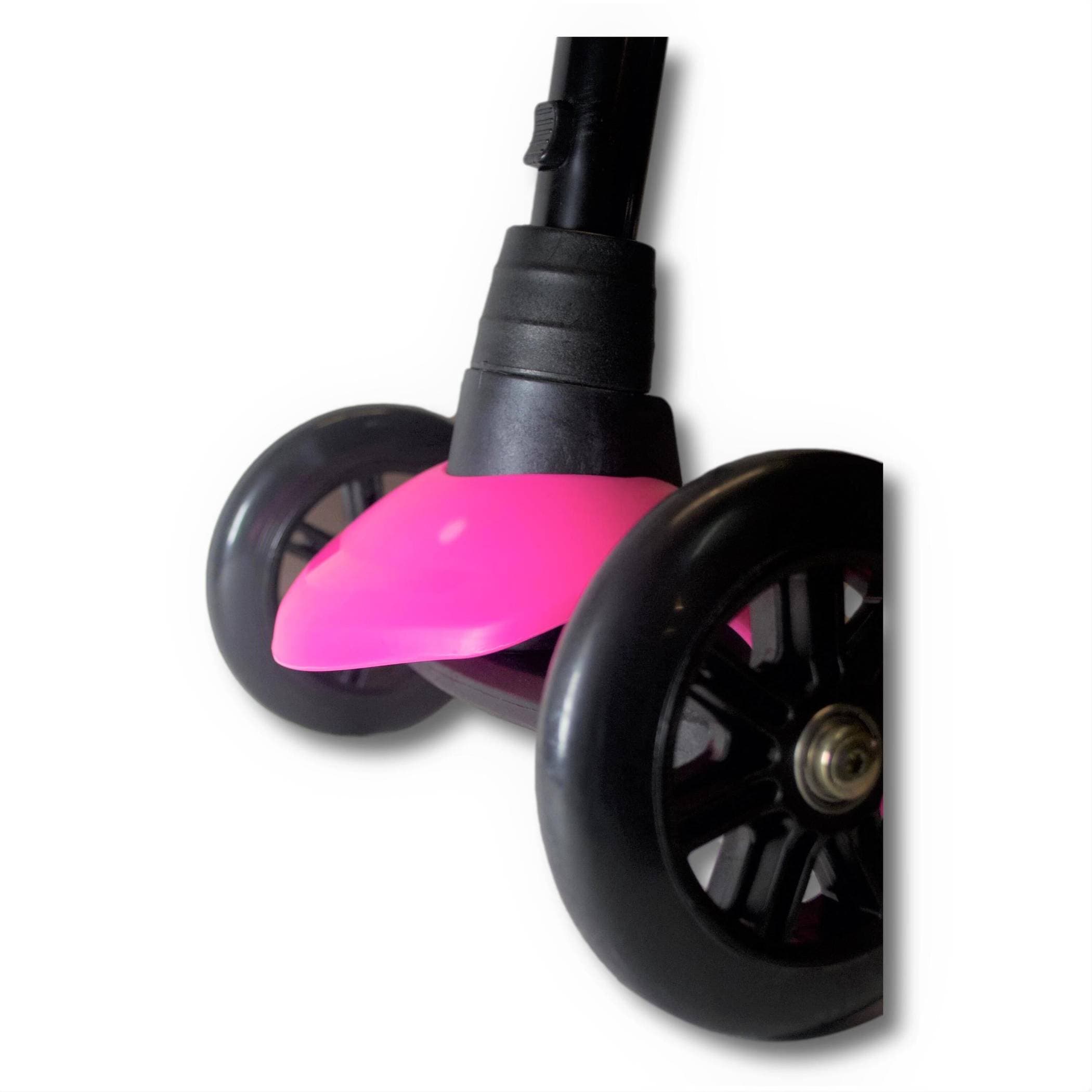 Trottinette rose à 3 roues Decathlon - 2