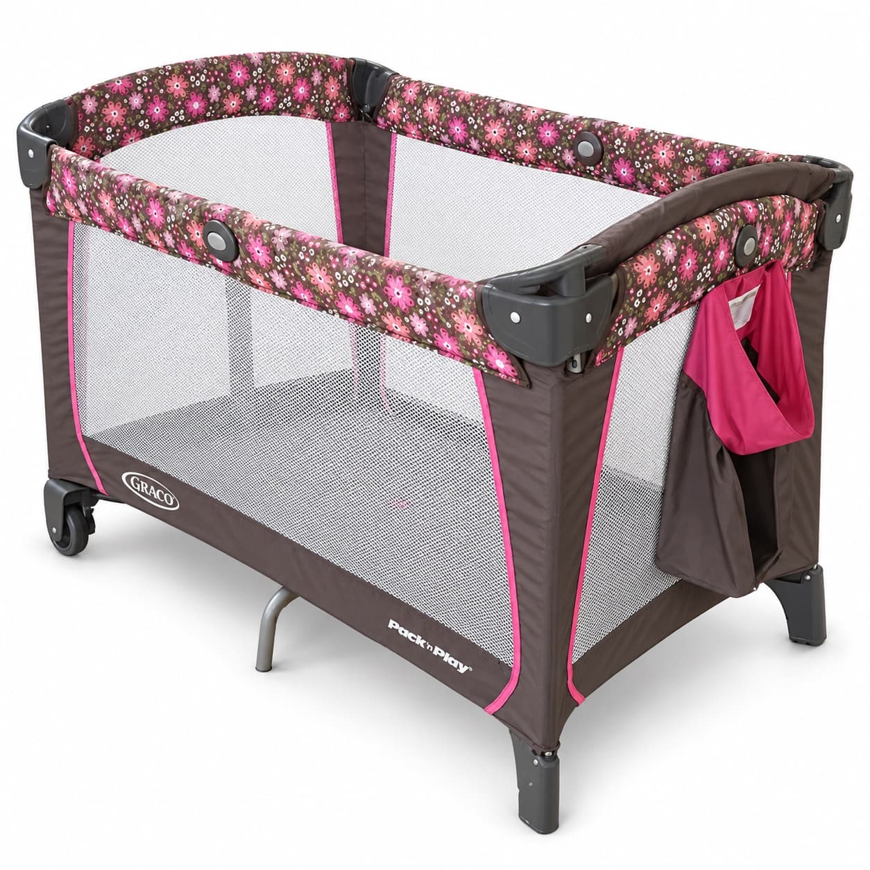Playard portatile Graco Pack 'n Play — Rosa floreale