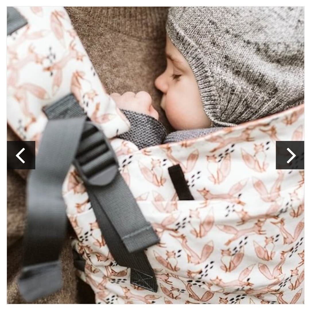 Ergonomic baby backpack