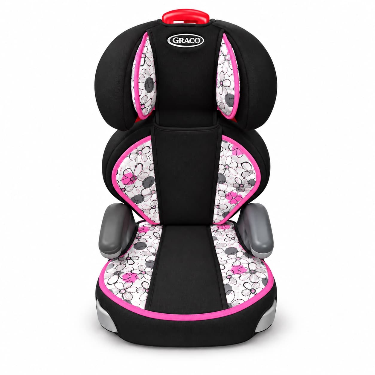Graco TurboBooster 2.0 Highback Booster — Rosa floreale