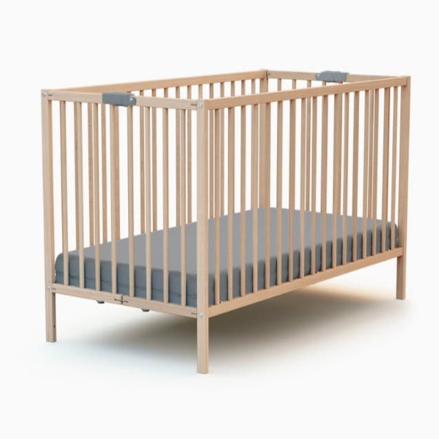 Culla in legno a grandezza naturale - Letto pieghevole - 1