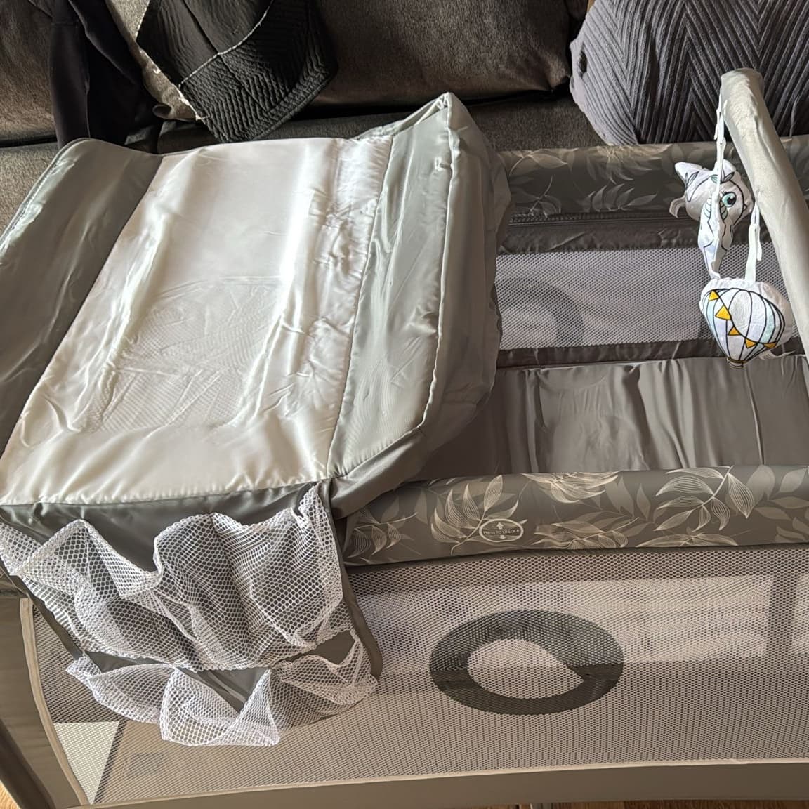 Lettino da viaggio e box Lionelo 2 in 1 - 2