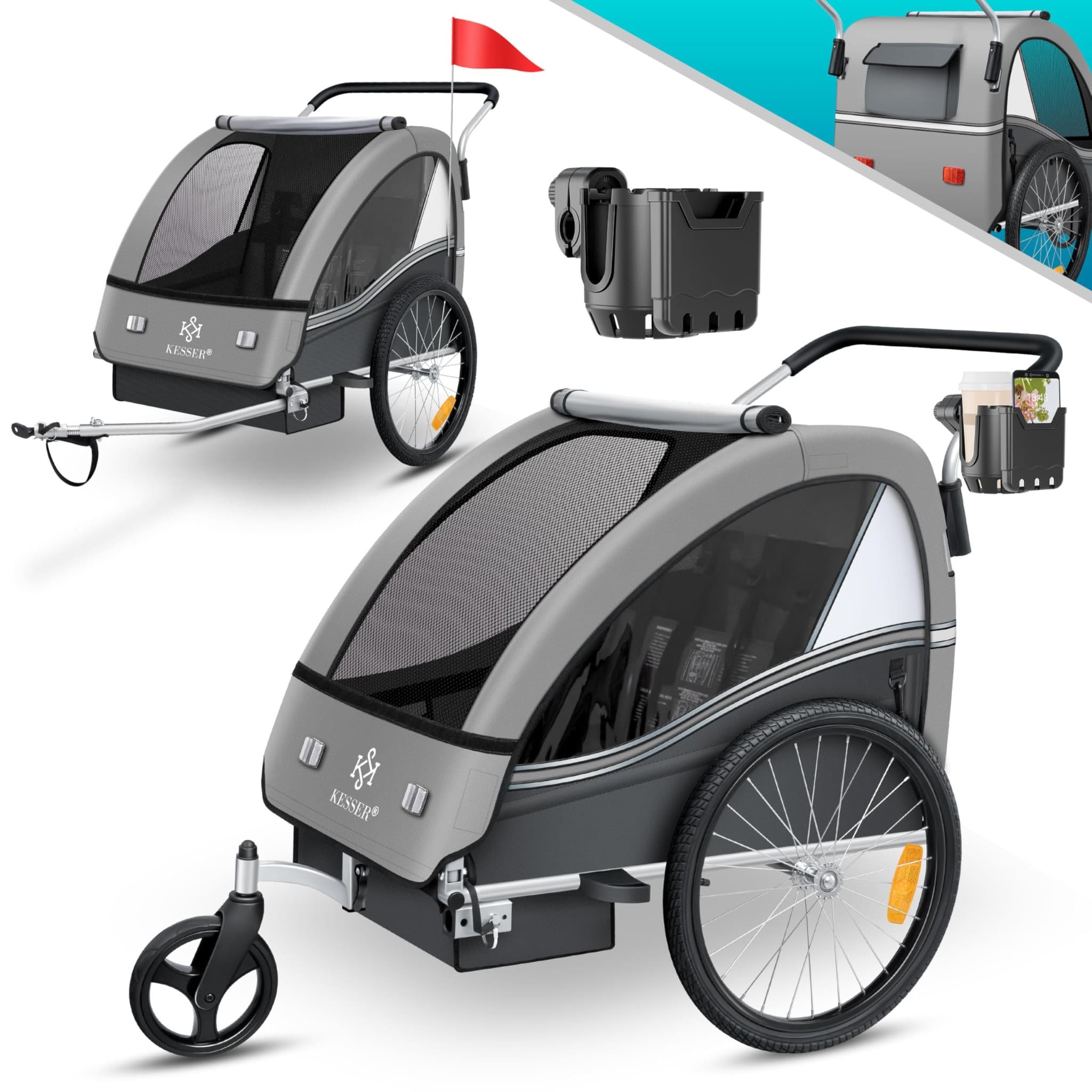 Bicycle trailer