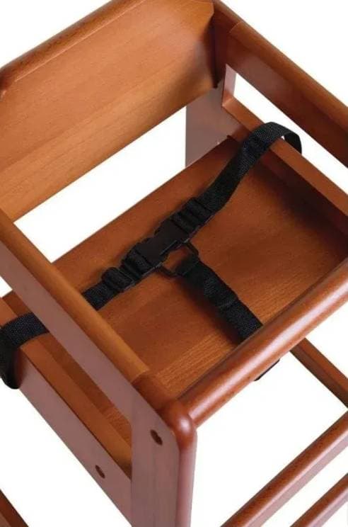 Hochstuhl/Feeder aus Massivholz für Babys und Kinder - 2