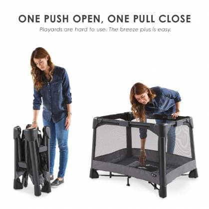 4moms breeze plus Portable Playard with Removable Bassinet and Baby Changing Station - 3