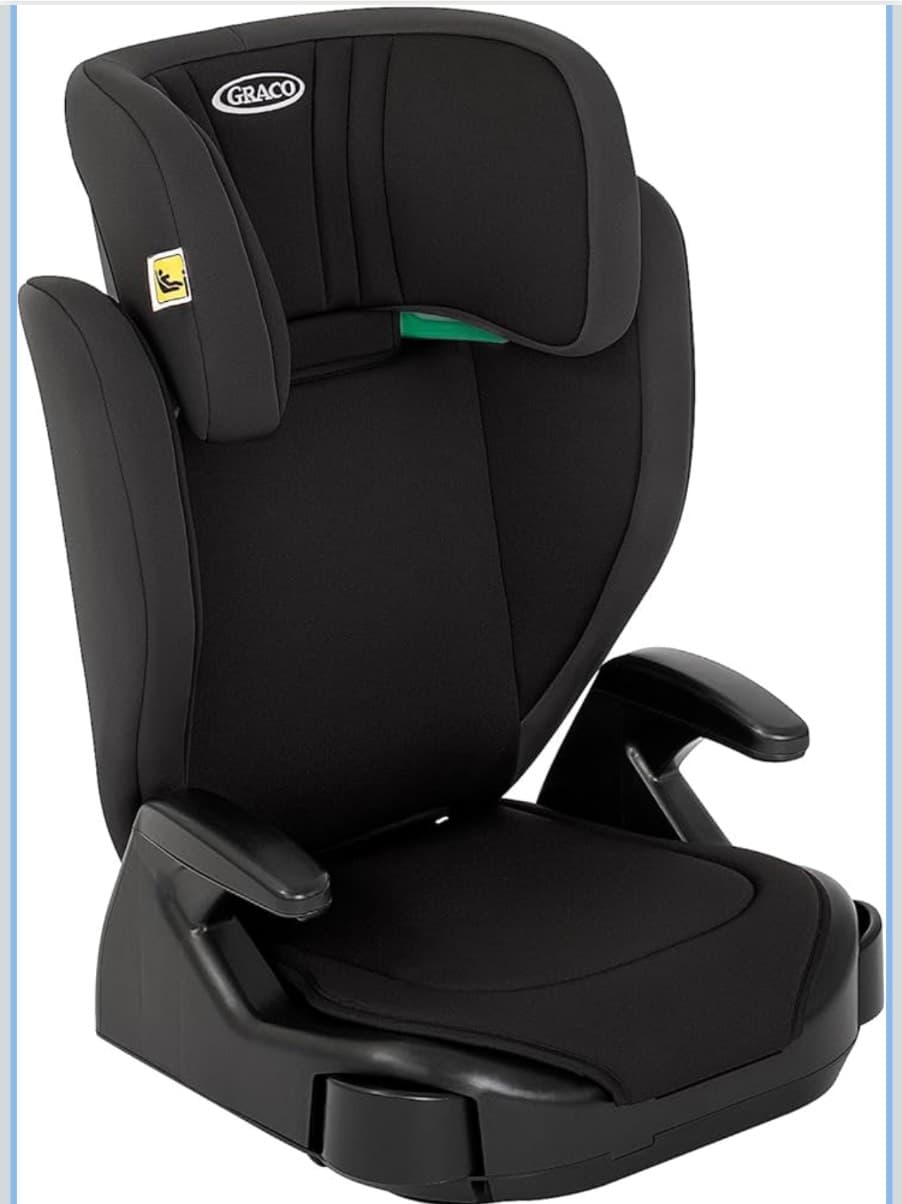 Asiento infantil, asiento elevador, reposabrazos y reposacabezas ajustables en altura - 2
