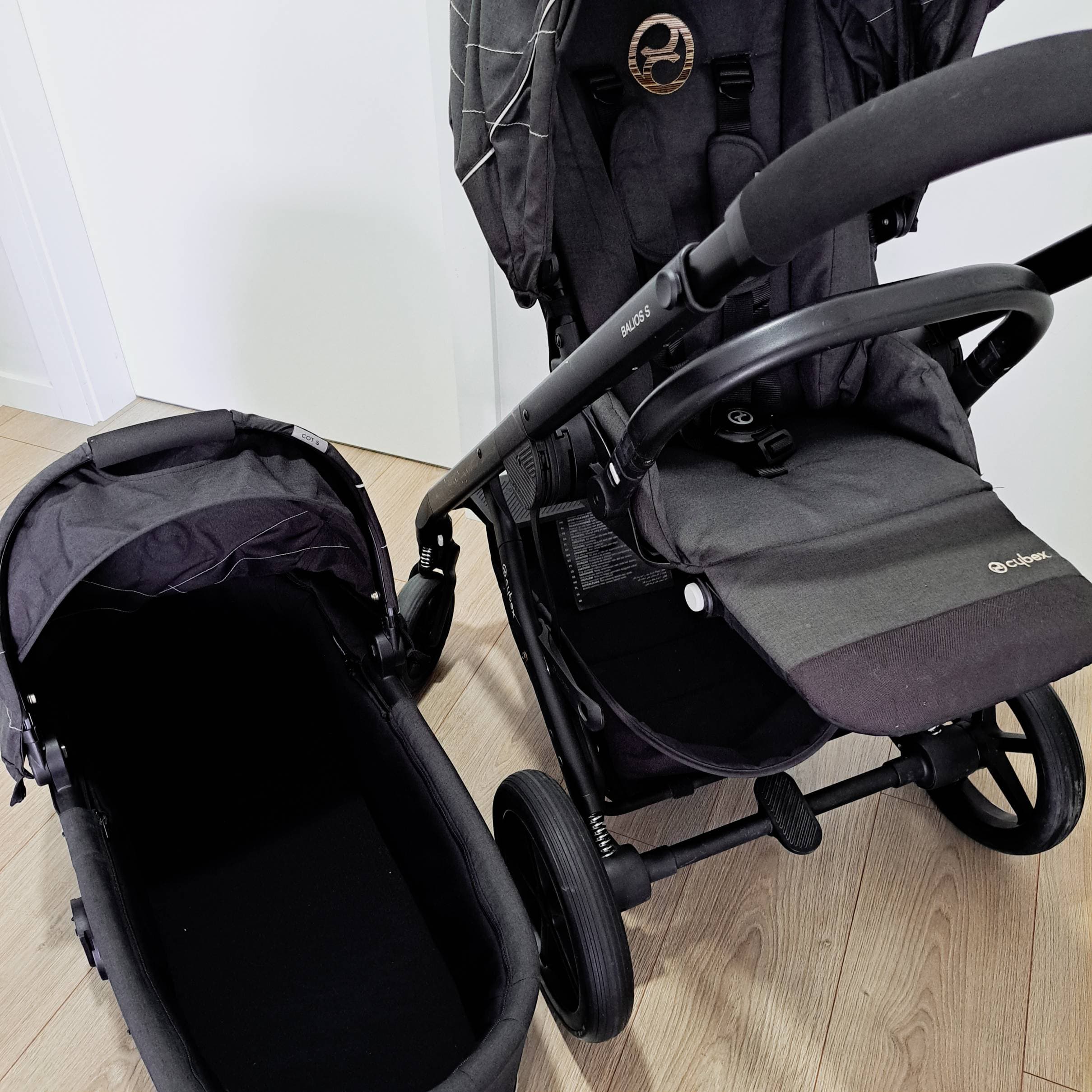 Cybex - Stroller Balios S with Seat and Carrycot / up to 22 kg - 4