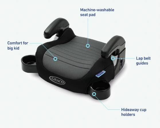 GRACO Turbobooster 2.0 Backless Booster Seat - 2