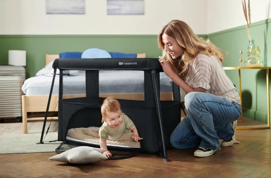 Superstylisches 3-in-1-Reisebett (Kinderkraft) - 2