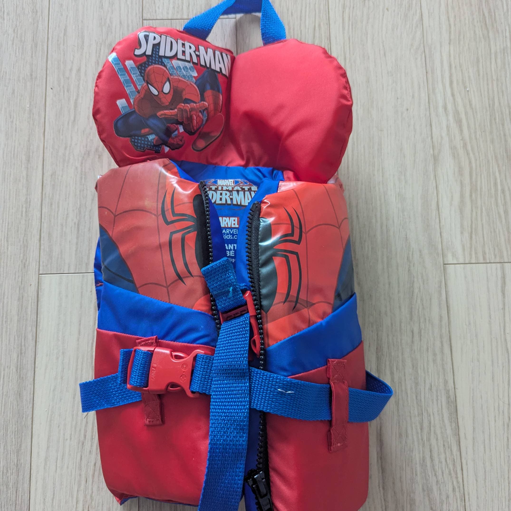Life Jacket - Spiderman themed