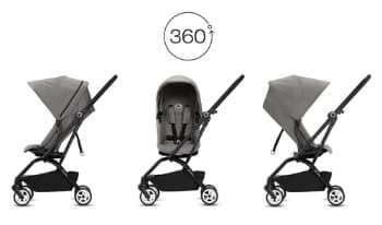 Passeggino da viaggio compatto Cybex Eezy S Twist - 4