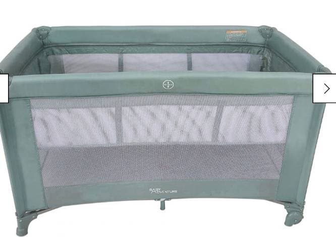 Parc pour bébé à 1 couche avec matelas de couchage Greco Strom - 2
