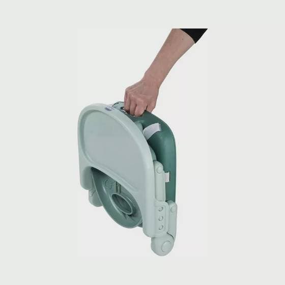 Chicco Portable Plastic Highchair for Chair Pocket Snack Sage - 3