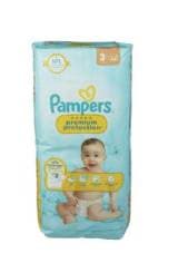 Pampers Premium Protection New Baby Diapers / Nappies. Size 3 (6–10 kg), 48 Units. - 2