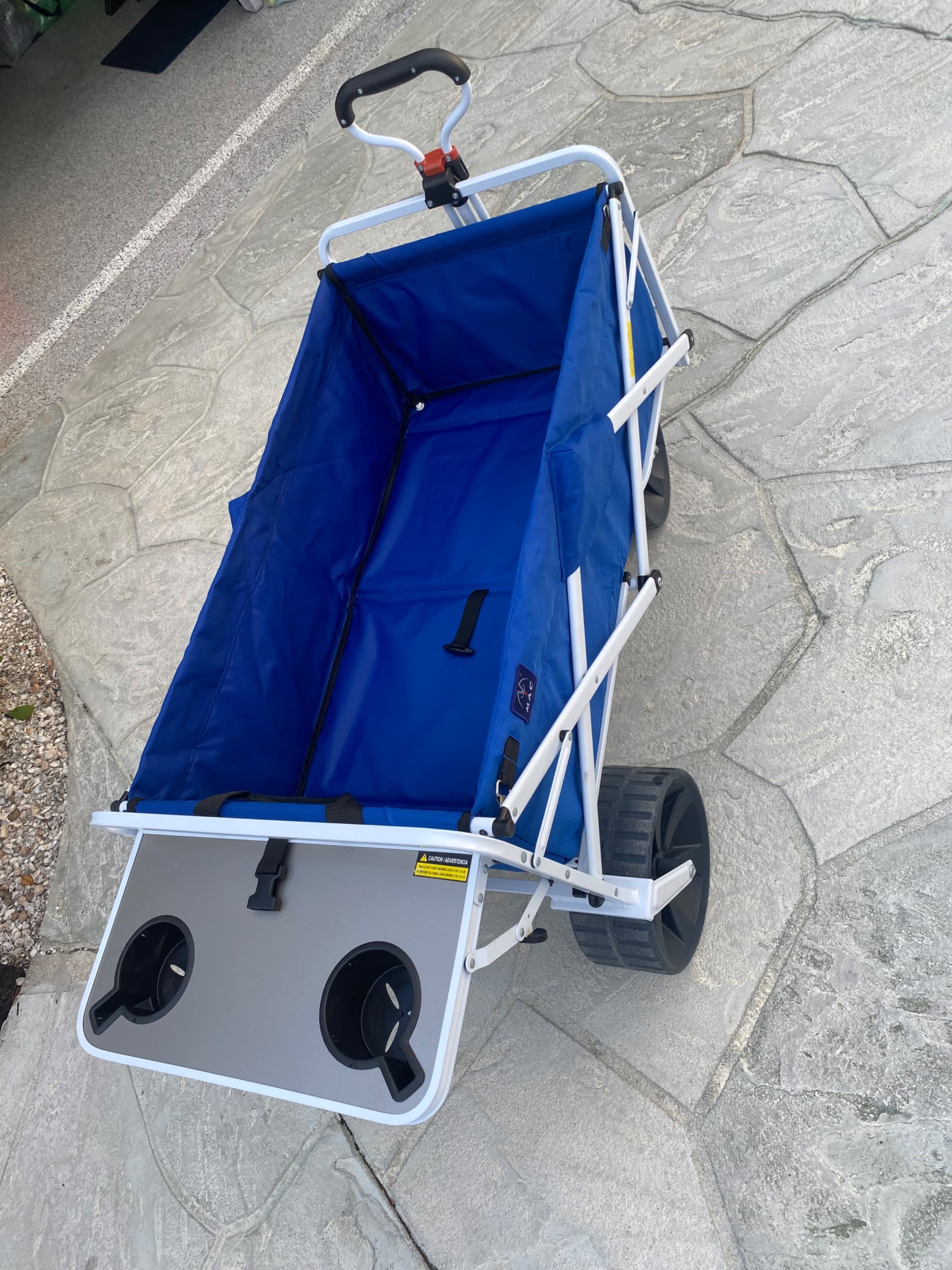 Carrello da spiaggia per articoli da spiaggia - 2