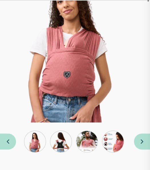 Fascia porta baby