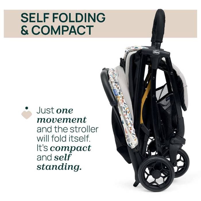 Chicco Baby Stroller Glee Joking Beige for up to 22kg - 2