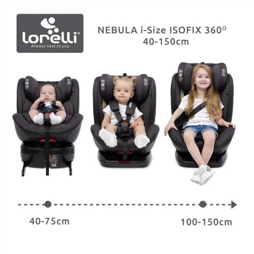 Lorelli Oto Koltuğu NEBULA i-Size ISOFIX 40-150cm 360° - 4