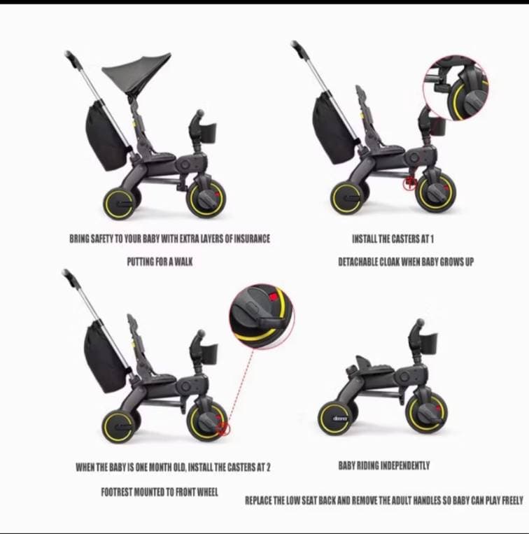 Evianangel Bike Stroller - 3
